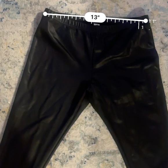 BDG Black Faux Leather Leggings - Picture 5 of 6